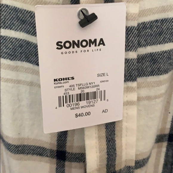 Sonoma blue and weight flannel - Picture 3 of 4